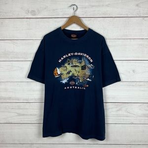 Vintage 1999 Harley Davidson Australia T-Shirt XL